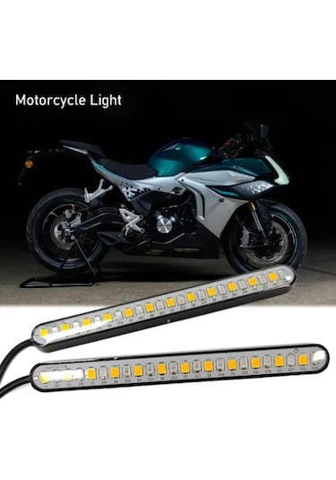 24 Smd Led Çakarlı Stop Kayar Sinyal 10cm