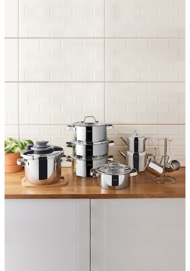 Emsan Asterion 17 Parça Çelik Çeyiz Seti