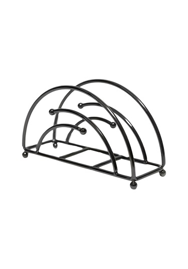 Kağıt Tutucu Banyo Mutfak Yatak Odası Mendil Standı Yemek Dekoratif Siyah