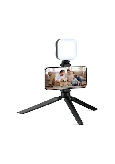 Polosmart Pbs130 Led Işıklı Tripod Siyah