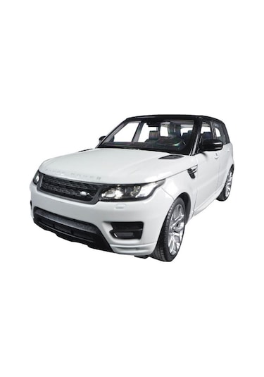 Oyuncak Metal Model Araba 1/36 Çek Bırak Beyaz Range Rover Sport