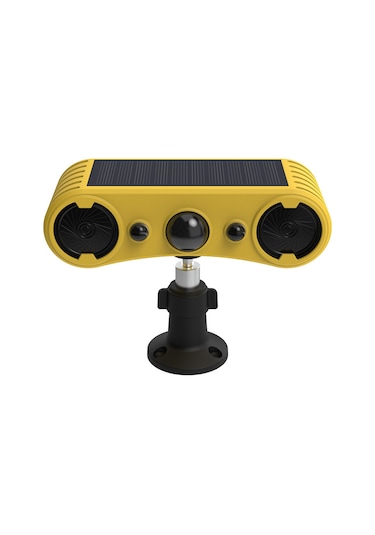 Lemestar Güneş Enerjili Hareket Sensörlü Alarm Ve Flaş Işığı - Su Geçirmez, 5-8 Metre Algılama, 4 Farklı Mod, Dış Mekan Kullanımı İçin