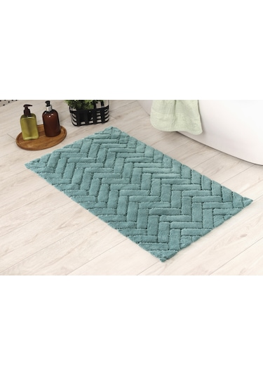 Cotton Box Pamuklu Paspas Zibby Mint 60x100 Mint Yeşili