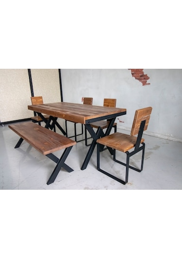 Deryawood Dogal Ağaç Sandalye