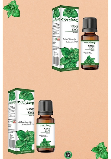 Multidem Uçucu Bitkisel Nane Yağı 20 ML
