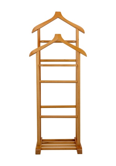 İki Tepeli Dilsiz Uşak Açık Kahverengi Masif Ahşap Palto Ceket Açık Kahverengi