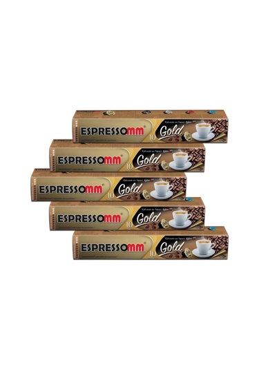 Espressomm Nespresso Uyumlu Gold Kapsül Kahve 50 Adet