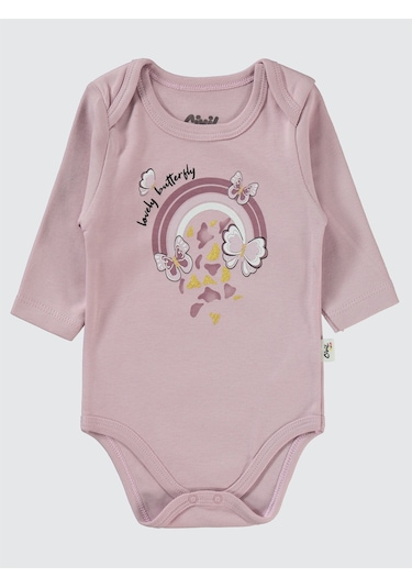 Civil Baby Kız Bebek 3'lü Takım 6-18 Ay Lila Lila