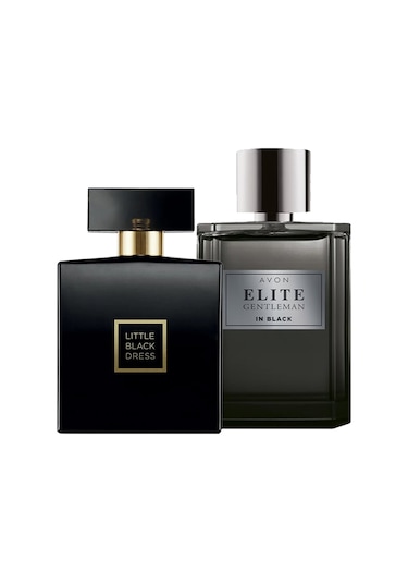Avon Elite Gentleman In Black Erkek Parfüm ve Little Black Dress Kadın Parfüm Seti