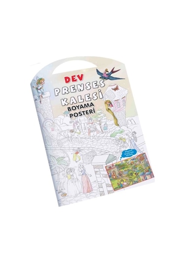 Prenses Kalesi Dev Boyama Posteri