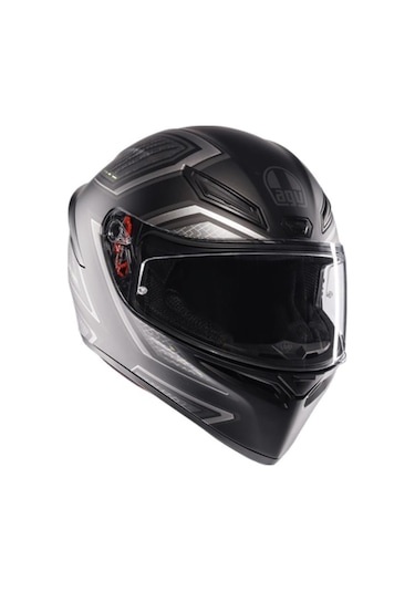 Agv K1 S E2206 Sling Kapalı Motosiklet Kaskı Mat Siyah - Gri