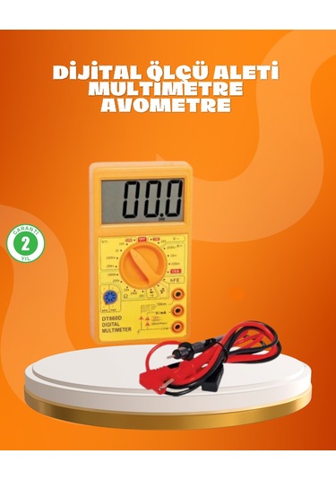 Lcd Ekranlı Dijital Ölçü Aleti Ev Ve Atölye Kullanımı