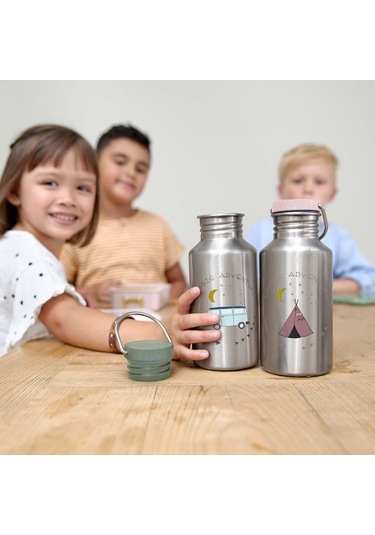 Lassig Adventure Çelik Matara Bus 500ml Yeşil