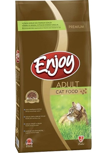 Enjoy Tavuklu Yetişkin Kedi Maması 2 x 15 KG