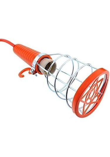 10 Metre Kablolu Taşınabilir Baladoz Seyyar Duy - 220V 10 Metre