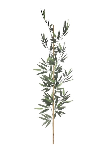 Yapay Bambu Sopası 14 Yapraklı 180Cm Yapay Çiçek Bambu Duvarı