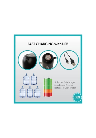 Narpump Şarjlı Damacana Su Pompası Diğer