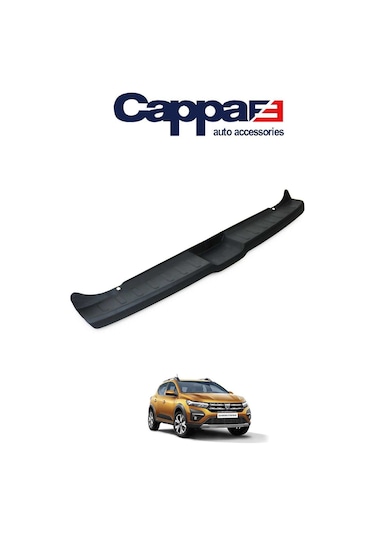 Cappafe Dacia Sandero Arka Tampon Eşiği Koruma Parlak Abs 2021 N11.7364