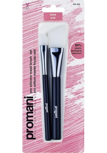 Promani Pro Silikon Maske Fırçası Seti 2'li