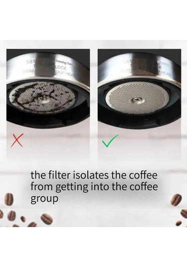 Tenfowee Tekli Hafif Gri Kahve Filtresi - Fabrika Üretimi Gri