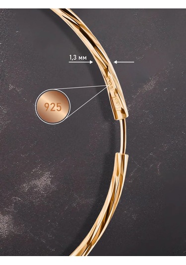 Mıx Jewelry Kongo Halka Küpeler 925 Ayar Gümüş, Çap 15 Mm 448285849 Diğer