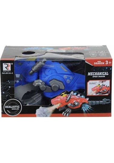 Ateş Püsküren Pilli Dinozor