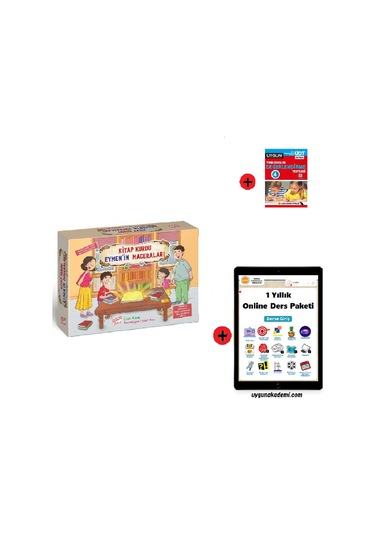 4. Sınıf Hikaye Kitabı Seti Gizemli Bahçe Yayınları Kitap Kurdu Eymen'in Maceraları + Sadık 4. Sınıf Okul Çocuk Kitapları 41769447