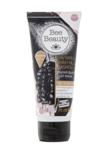 Bee Beauty Havyarlı Siyah Kil Maskesi 75 ML