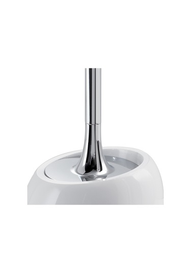 İside Tuvalet Fırçalık, Yerden - Beyaz Beyaz