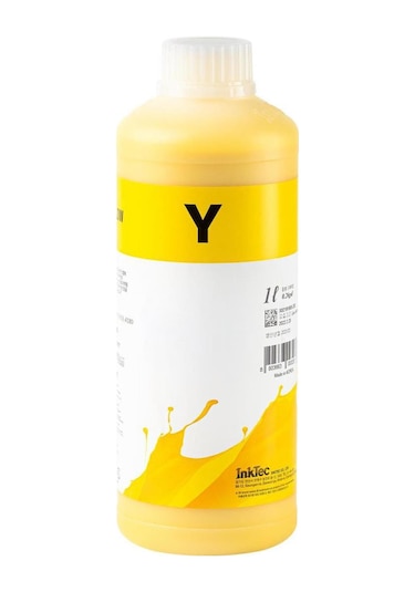 İnktec HP Uyumlu 1Lt Sarı Pigment Mürekkep (H5971-01Ly)
