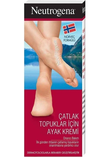 Neutrogena Çatlak Topuklar için Ayak Kremi 40 ML