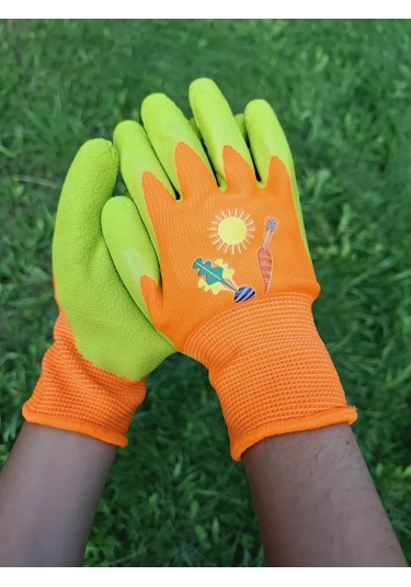 Rudom Çocuklar İçin 2 Çift Bahçe Eldiveni 4-8 Yaş 247863198