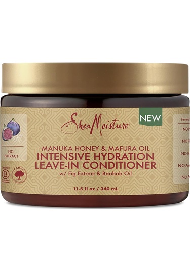 Shea Moisture Manuka Balı Ve Mafura Yağı Durulanmayan nemlendirici Saç Kremi 340 G
