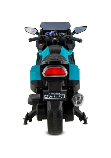 438a Xmx-316 Ledli Akülü Motor 12 Volt Turkuaz