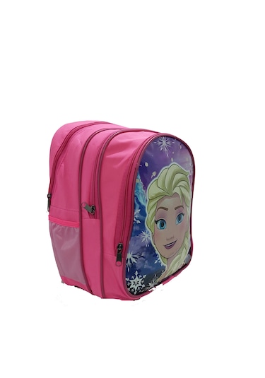 Newfull Kız Elsa Okul Ve Beslenme Çantası-ekonomik Pembe