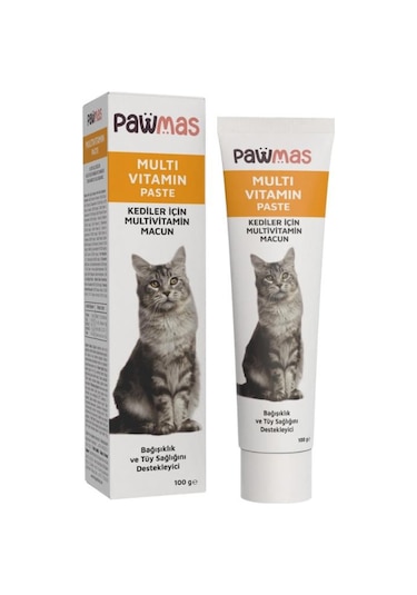 Pawmas Multivitamin Kedi Macunu 100 Gr
