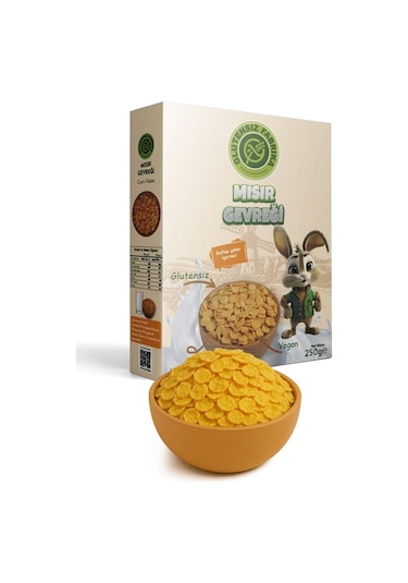 Glutensiz Fabrika Mısır Gevreği 250 Gr