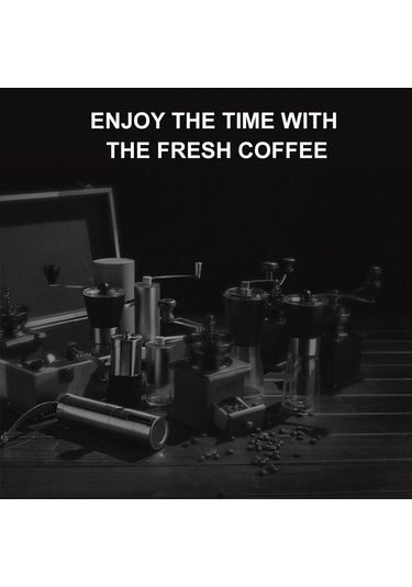 Ruicoo "taşınabilir Manuel Kahve Değirmeni - Ayarlanabilir Seramik Çekirdek, 40g Kapasiteli, Fransız Pres Ve Türk Kahvesi İçin" Diğer