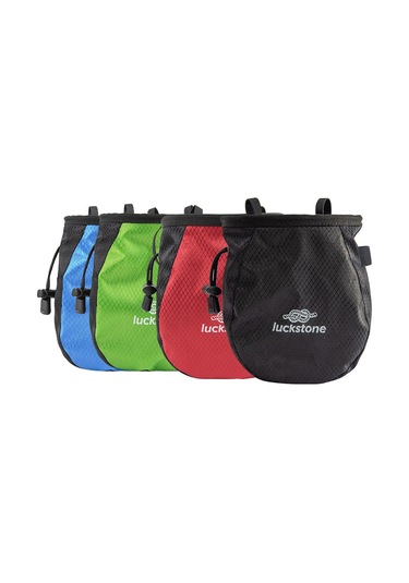 Luckstone-kaya Tırmanışı Tebeşir Çantası Ayarlanabilir Bel Kemeri Y28994b Siyah