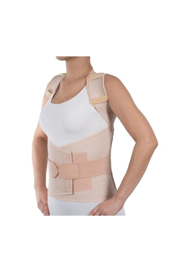 Medikaltec Dorsolomber/torakolomber Çelik/fleksible Balenli Korse - Xl