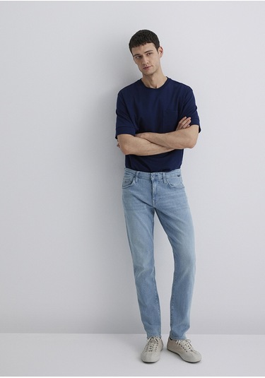 Mavi - Jake Premium Blue Puslu Açık Mavi Jean Pantolon 0042287127 Açık Mavi Mavi - Jake Premium Blue Puslu Açık Mavi Jean Pantolon 0042287127 Açık Mavi