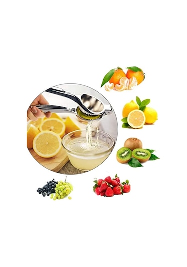 Limon Sıkacağı Paslanmaz Çelik Manuel Sıkacağı İşlemci Mutfak Aksesuarları Suyu Meyve Presleme Narenciye Portakal Sıkacağı Limon Presi