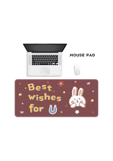 Kawaii Masa Pedi, Sevimli Mouse Pad, Büyük Oyun Masası Mouse Pad Çizgi Film Klavye Pedi, 300 600 3mm