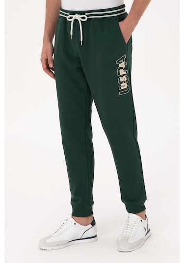 U.s. Polo Assn. Erkek Koyu Yeşil Eşofman Altı 50316373-vr079 Koyu Yesıl