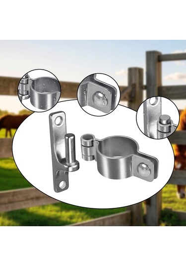 Suntek Kapı Menteşeleri Zincir Bağlantı Çit Donanımı 47mm