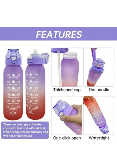 Maoyaya Lezzet Su 1000ml Pipetli Şişe 9 Adet Bakla İle, 1 Adet Sızma Şişe