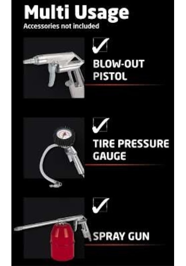 Einhell TC-AC 190/6/8 OF Kompresör Yağsız - 4020495