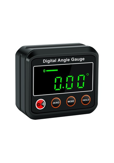 Hangfox Casio Mini Dijital İçinç Ölçer - Lazerli, Manyetik Tabanlı, Işıklandırmalı Ekranlı, Abs Malzeme, Tepe/manzaralı Taraf Ölçümü Aleti Dl1908