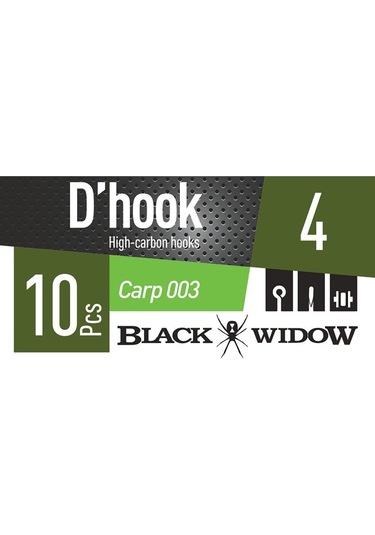 Daiwa Black Widow Carp 003 İğne No:4