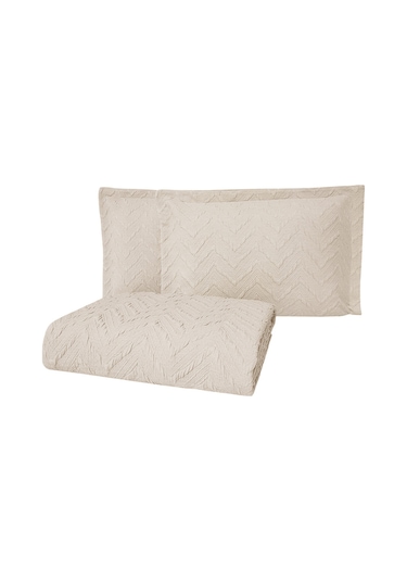 Yataş Bedding Curly Çift Kişilik Yatak Örtüsü Seti - Bej